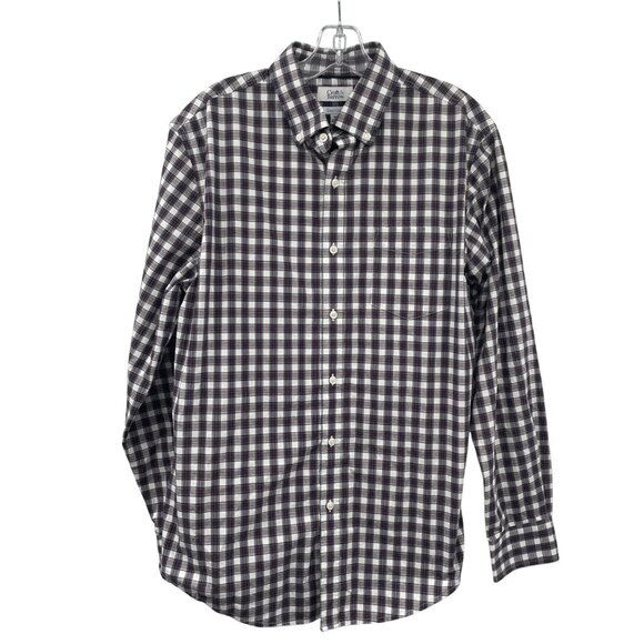 Croft & Barrow Mens Plaid Button Up Shirt Long Sleeve Multicolor Size Medium - Picture 1 of 9
